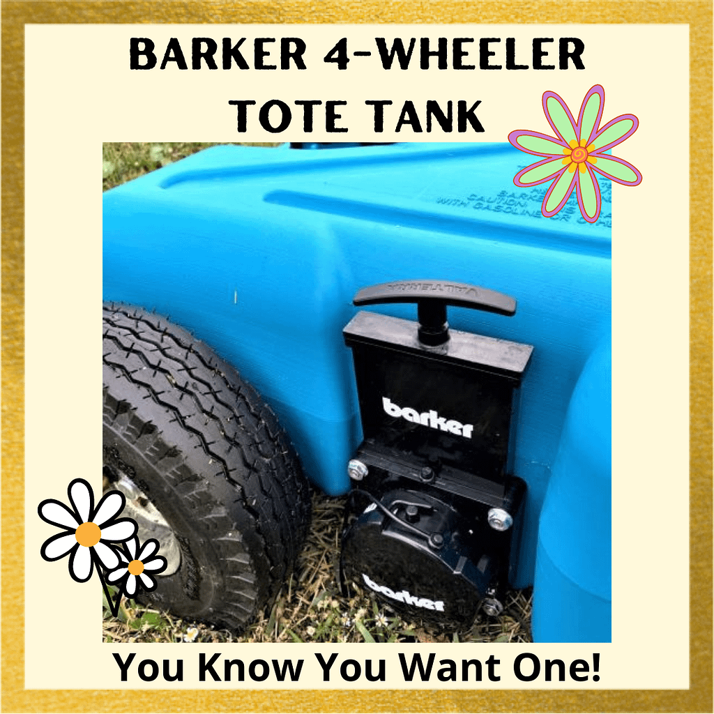 A view of the thumbnail for the Barker 4-wheeler tote tank.