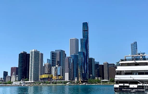 This is the Chicago skyline