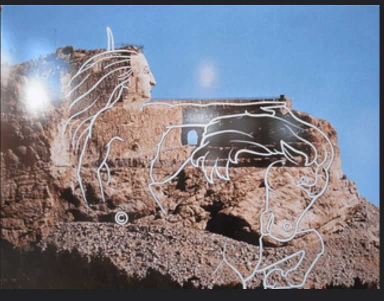 They plan to add a horse by removing existing rock