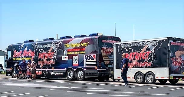 Scott McKay Patriot Street Fighter Tour Bus