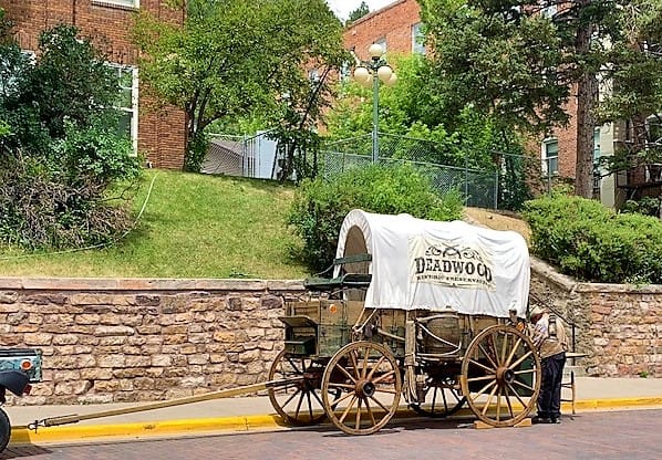 Covered Wagon in Deadwood, located about an hour north of Mount Rushmore